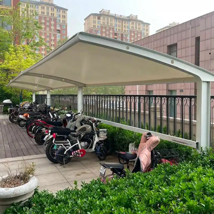 德清县膜结构电动车棚